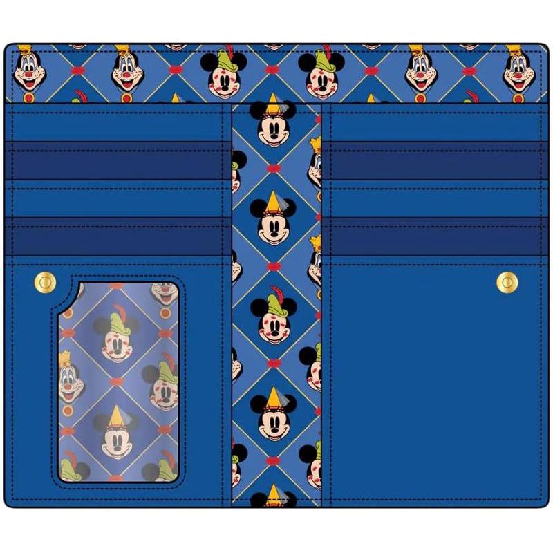 代购Loungefly女士迪士尼钱包多卡位收纳硬币隔层透明证件槽 - 图2