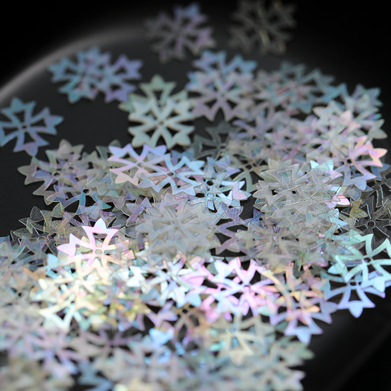 【12mm十字花朵】法式刺绣亮片婚纱服装异形亮片 耐高温彩贝系列,淘宝优惠券,粉丝福利购,淘宝优惠卷