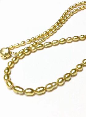 南洋金珠野生日本成品毛衣链