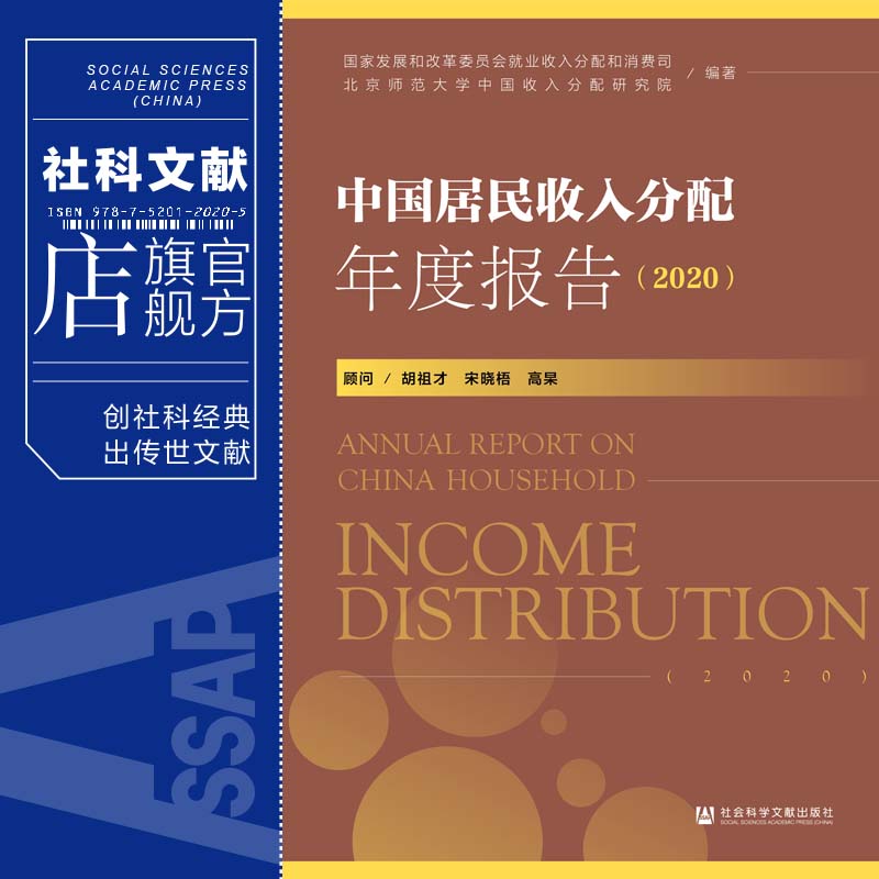 现货 官方正版 中国居民收入分配年度报告（2020）胡祖才 宋晓梧 高杲 顾问 社会科学文献出版社 202104 - 图0