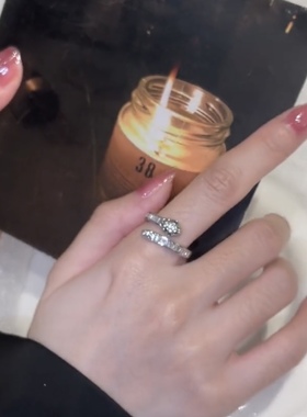 秋冬蛇形开口戒指女潮