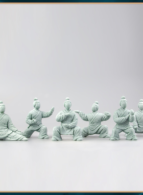 器物志青砂石摆件国潮桌面茶宠