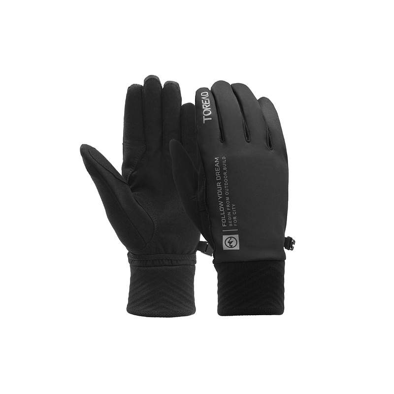 探路者手套可触屏防滑冬季户外运动防风保暖骑行滑雪装备