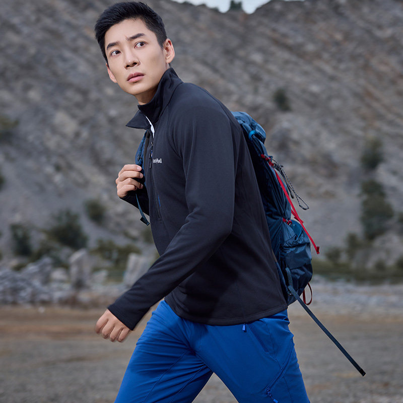 montbell户外运动半开衫立领抓绒衣男套头保暖摇粒绒外套1106735,淘宝优惠券,粉丝福利购,淘宝优惠卷