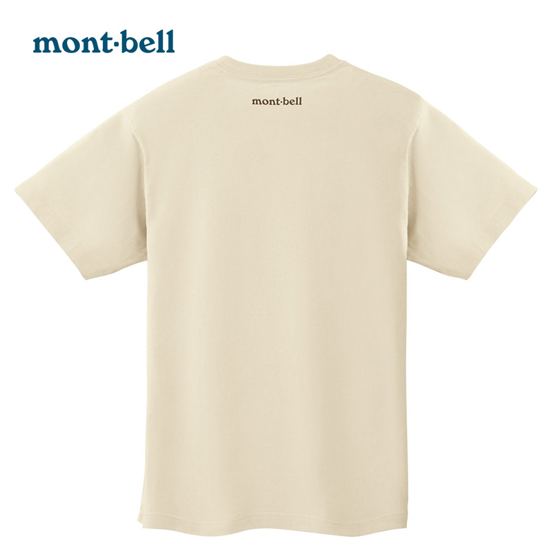 montbell日本2024年夏季户外休闲旅游通勤棉圆领短袖T恤男女情侣 - 图3