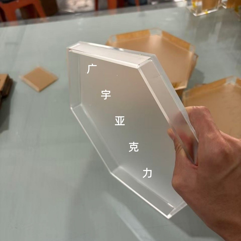 新中式六边形亚克力茶盘甜点盘托盘下午茶茶盘茶馆茶饮甜品台茶托,淘宝优惠券,粉丝福利购,淘宝优惠卷