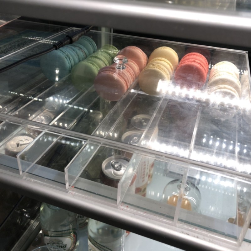 带盖防尘亚克力马卡龙架展示盒甜点展示架糕点烘焙商用陈列架透明,淘宝优惠券,粉丝福利购,淘宝优惠卷