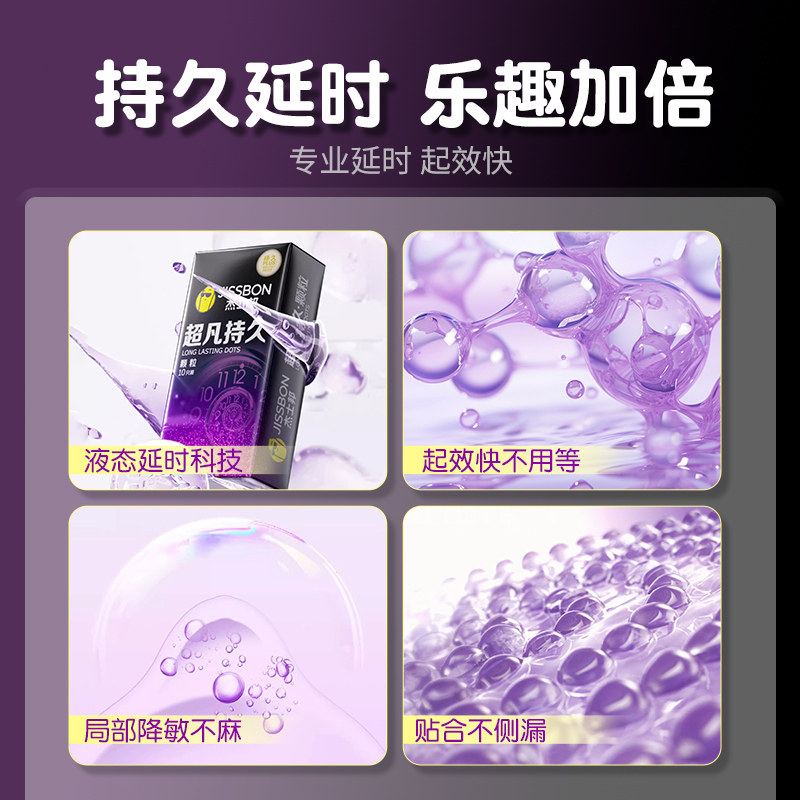 杰士邦超凡持久颗粒避孕套 detail 2