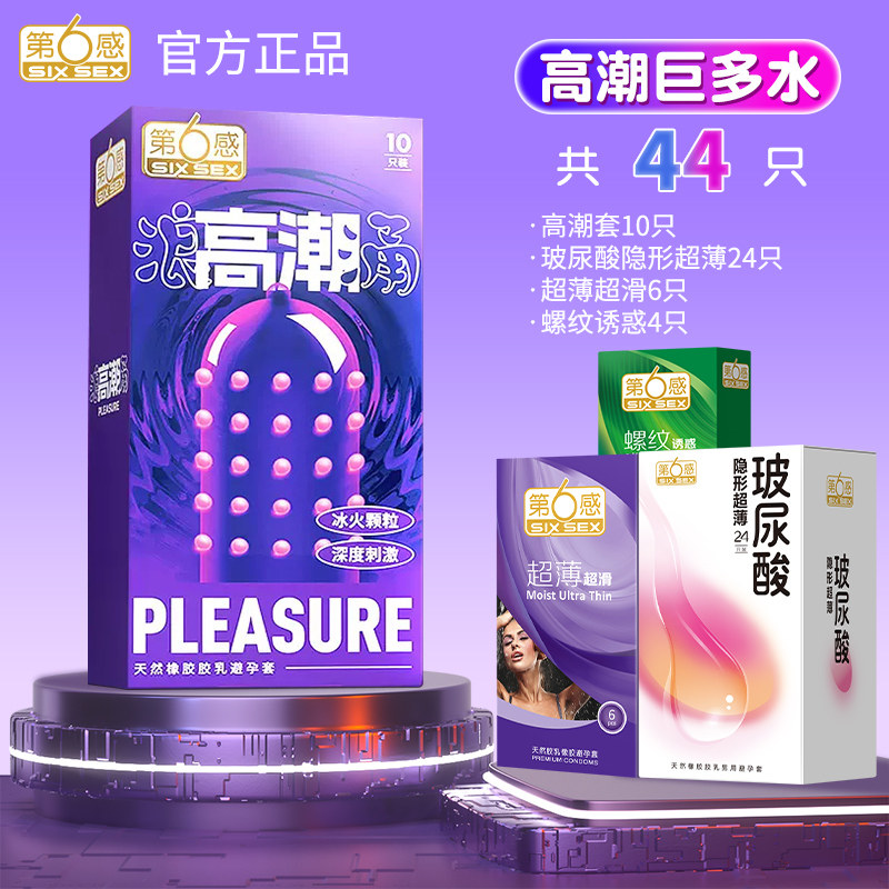 6th Sense Climax Condoms detail 6
