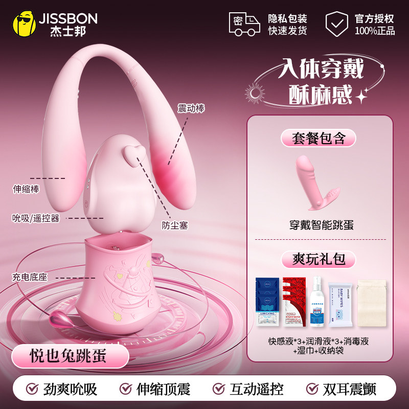 Vibrateur Jissbon Yueye Rabbit detail 6