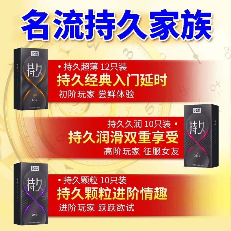 名流持久颗粒避孕套 detail 3