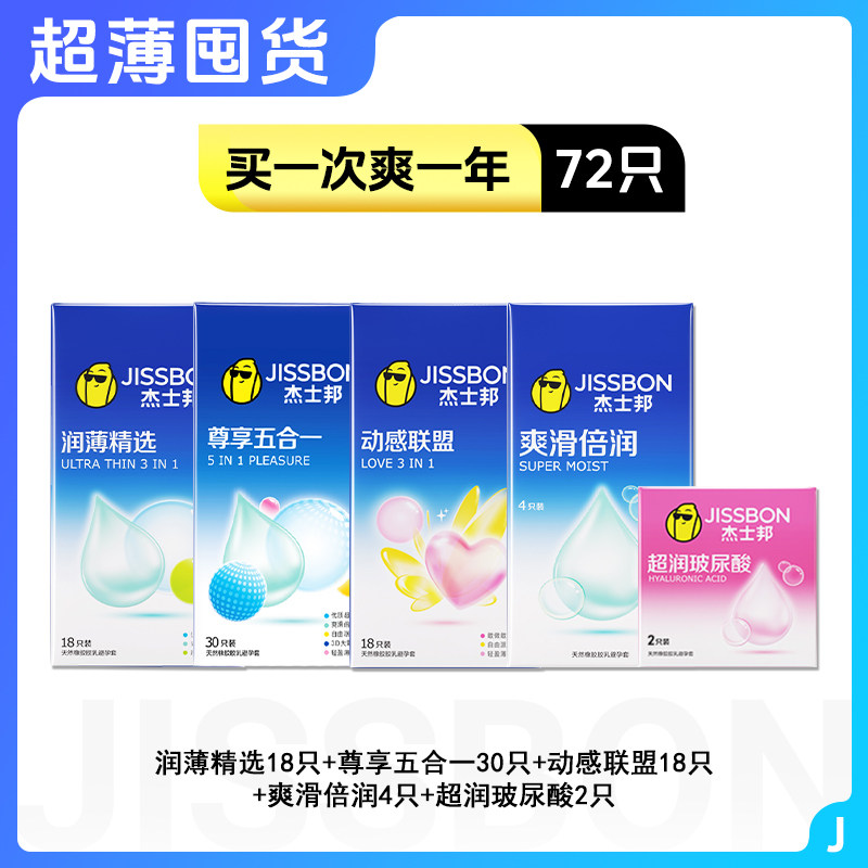 Jissbon Ultra-Thin Condoms for Men detail 4