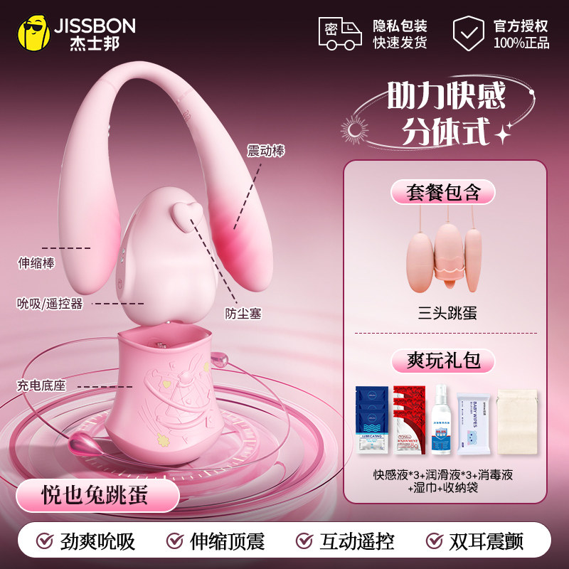 Vibrateur Jissbon Yueye Rabbit detail 7