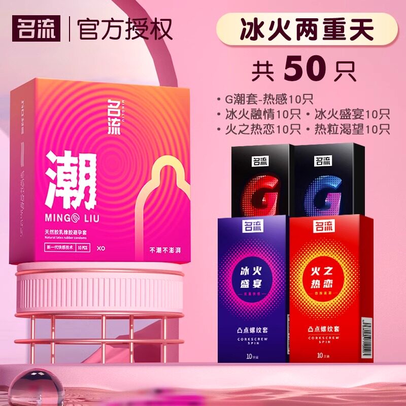 名流 G点刺激超薄热感避孕套 detail 8