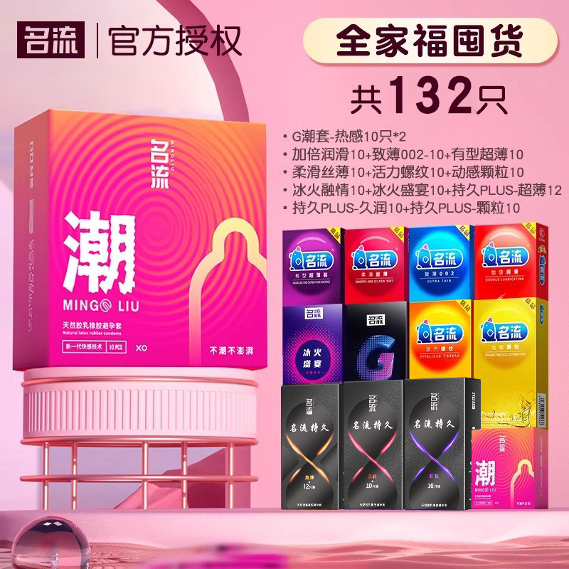 名流 G点刺激超薄热感避孕套 detail 7