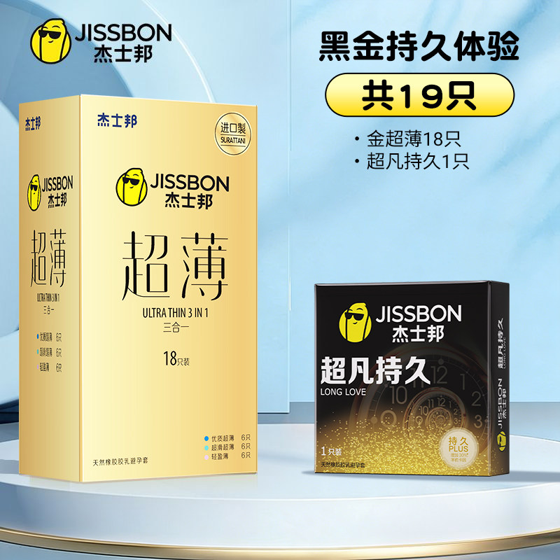 Jissbon Gold Ultraleichte Kondome detail 3
