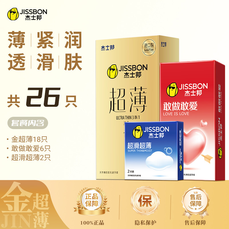 Jissbon Gold Ultraleichte Kondome detail 7