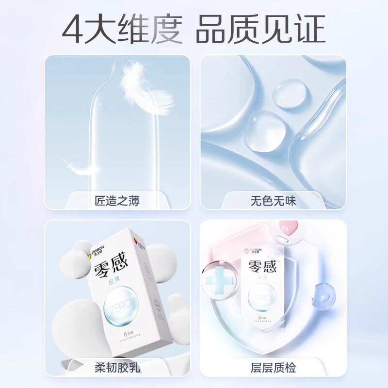 杰士邦零感001超薄玻尿酸避孕套 detail 3