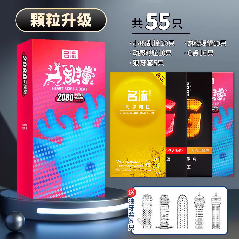 Mingliu Bumpy Pleasure Condoms detail 7