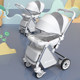The 2024 new baby stroller can be pushed in both directions when sitting or lying down
