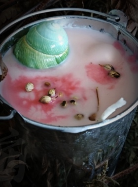 酋长摆摊    门·   原创香薰蜡烛    许愿室内香氛