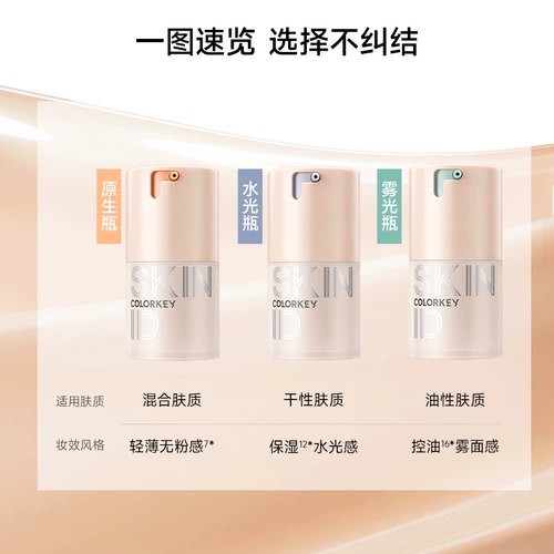 Colorkey, тональный крем, база под макияж, лосьон для сухой кожи, консилер для жирной кожи, долговременный эффект, контроль жирного блеска