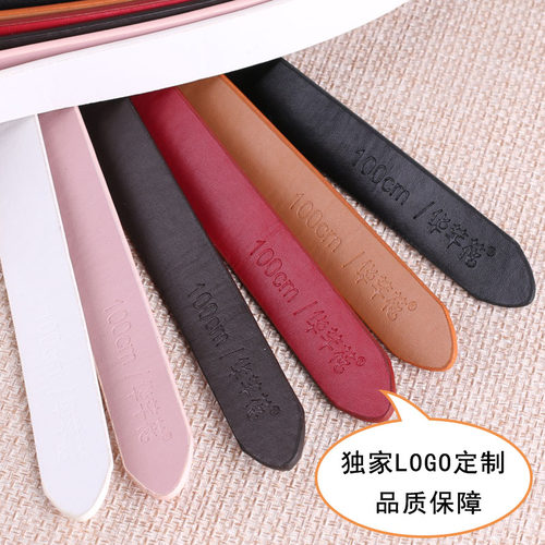 ins皮带女无孔自由调节胖人大码腰带加长裤带潮配牛仔裤裤腰带胖m - 图3