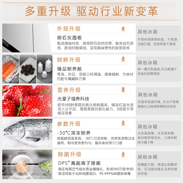 COLMO Polaris 520 French Ice Refrigerator