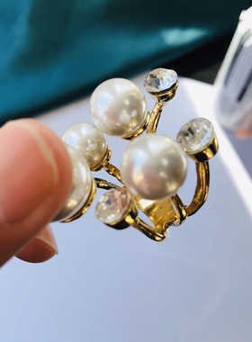 欧美风小众设计开口戒指ins潮