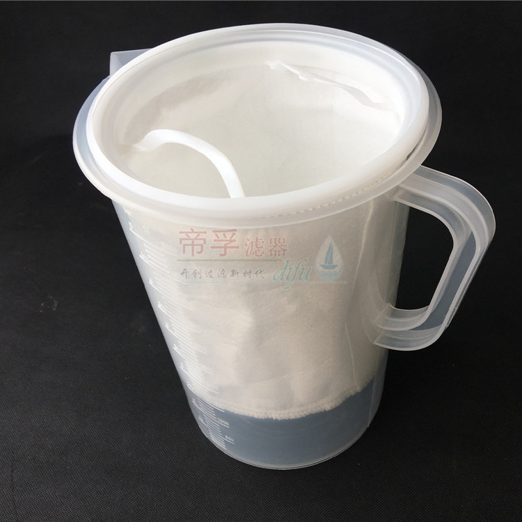 帝孚品牌5000ml食用油过滤杯 5升水杂质过滤器 酒 压榨油过滤装置 - 图0