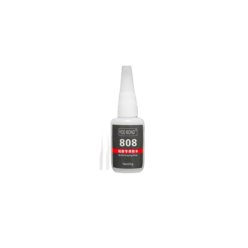 The special glue for silicone can be applied directly without any treatment.