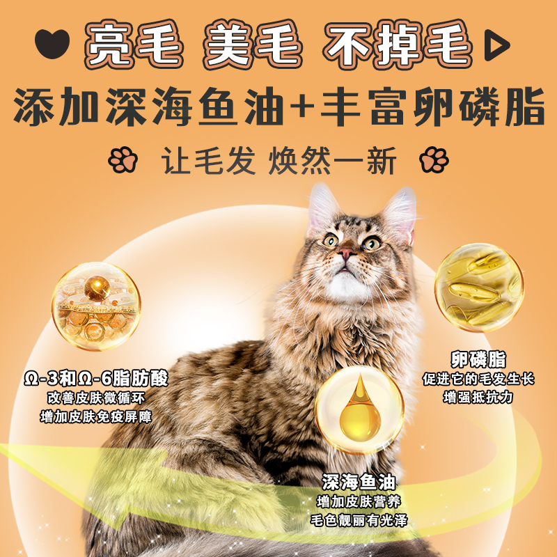 围裙猫猫粮成猫20斤装10kg冻干全价增肥营养生骨肉发腮大包实惠装 - 图2