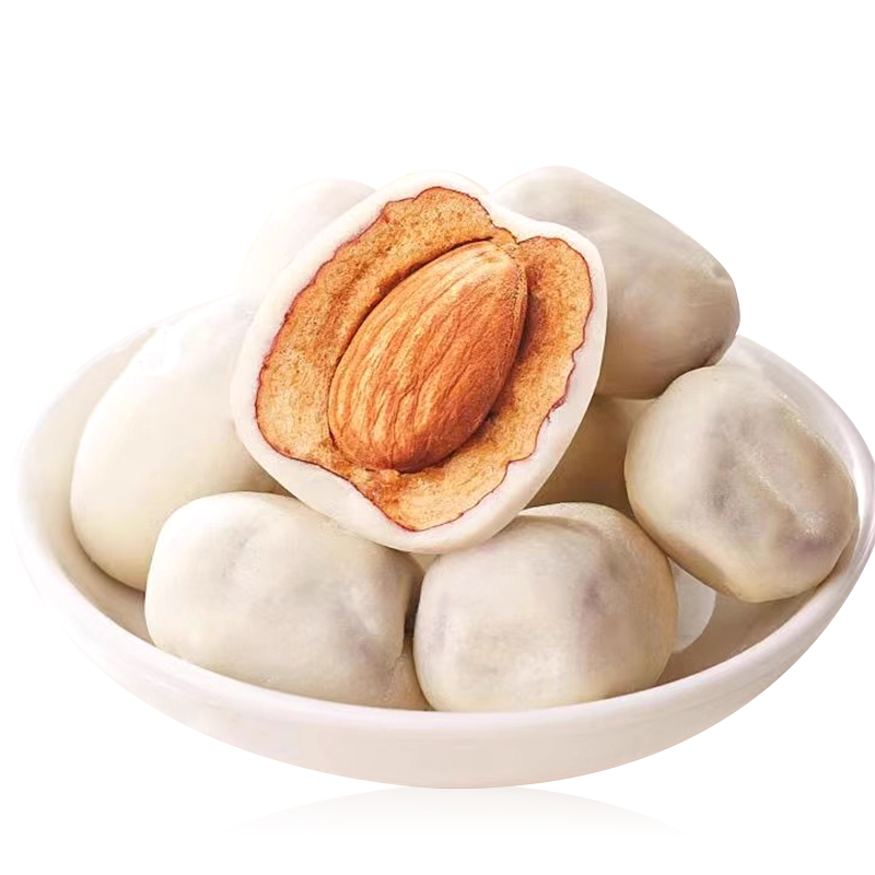 不多言奶枣巴旦木夹心奶酪新疆红枣独立小包装小零食休闲食品小吃 - 图3