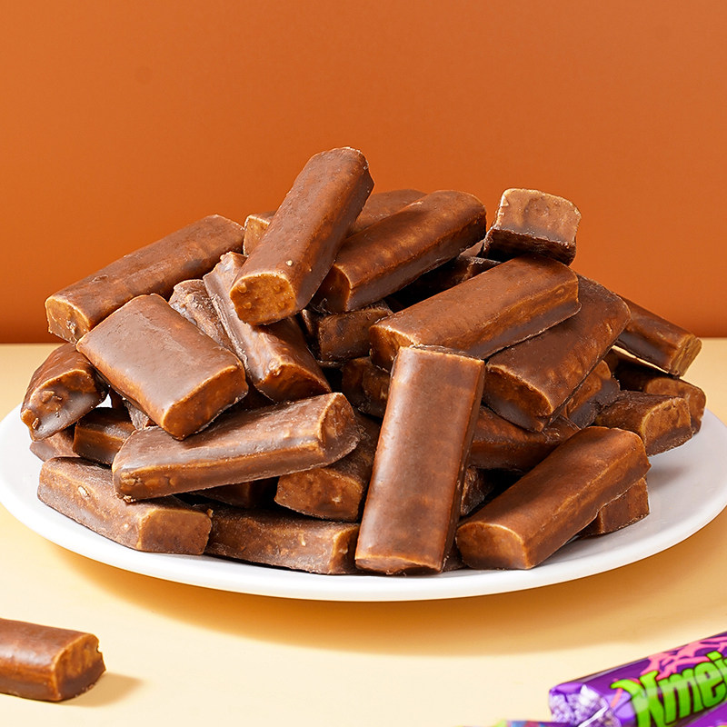 5斤 俄罗斯风味紫皮糖正品夹心巧克力结婚喜圣诞糖果小零食品批发