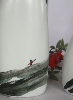 景德镇陶瓷手工仿真开业装饰品