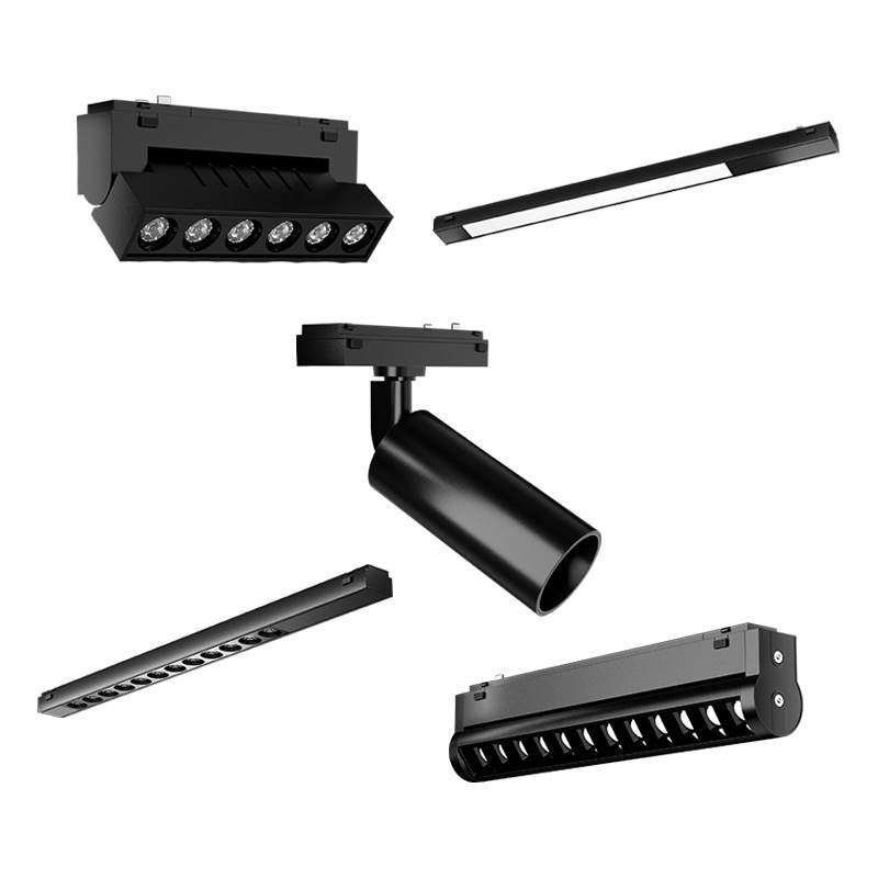 超薄磁吸轨道灯明装家用智能无主灯客厅卧室全光谱深防眩led射灯,淘宝优惠券,粉丝福利购,淘宝优惠卷