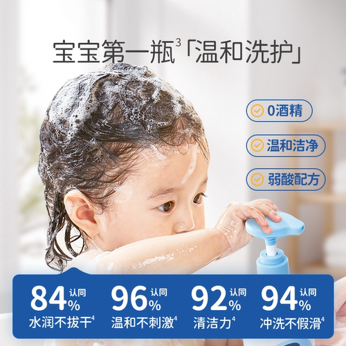 戴可思金盏花沐浴露洗发水二合一宝宝洗发沐浴30ml顺手买 - 图0