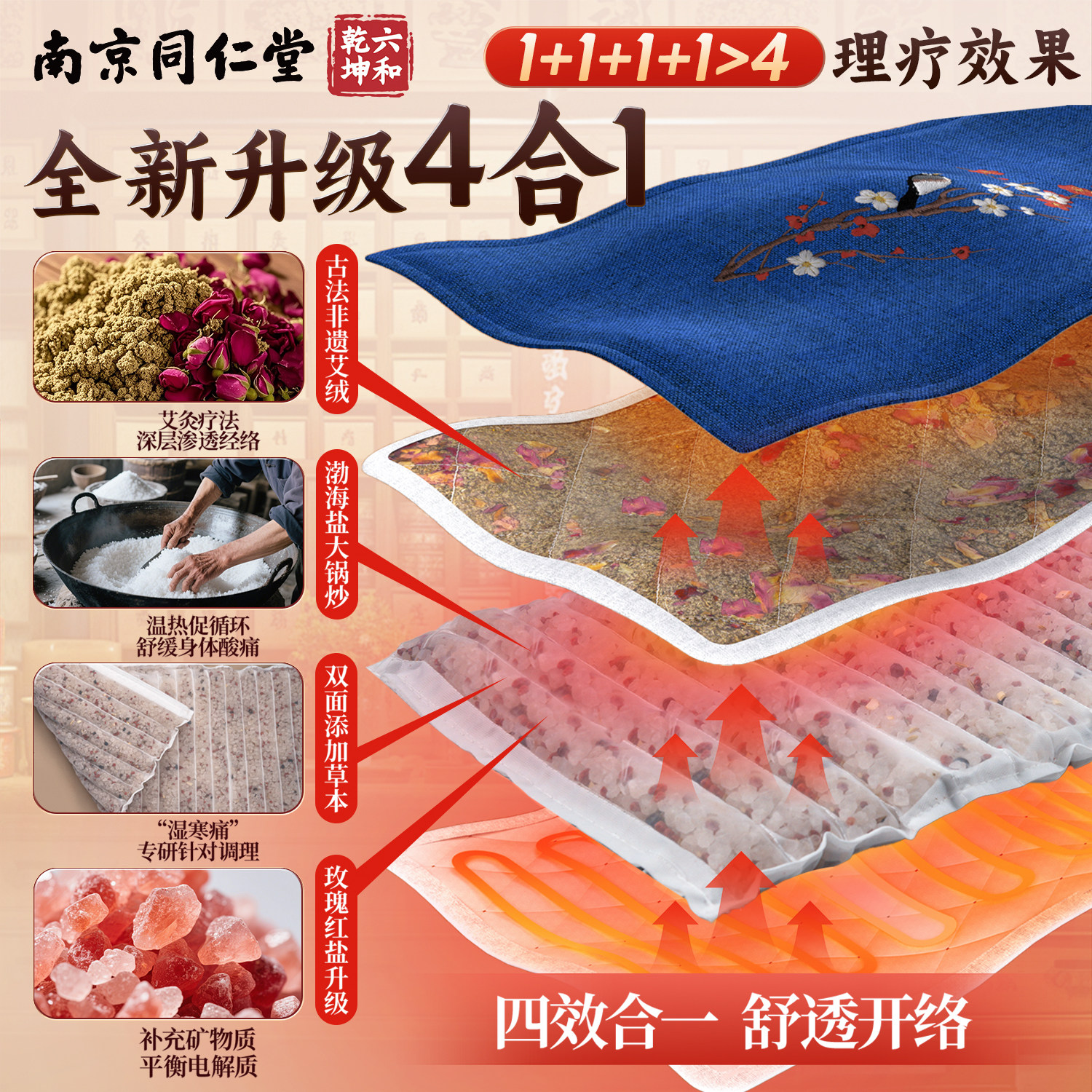 热敷海盐包艾草艾灸粗盐肩颈腰部家用电加热理疗袋子艾灸袋旗舰店,淘宝优惠券,粉丝福利购,淘宝优惠卷