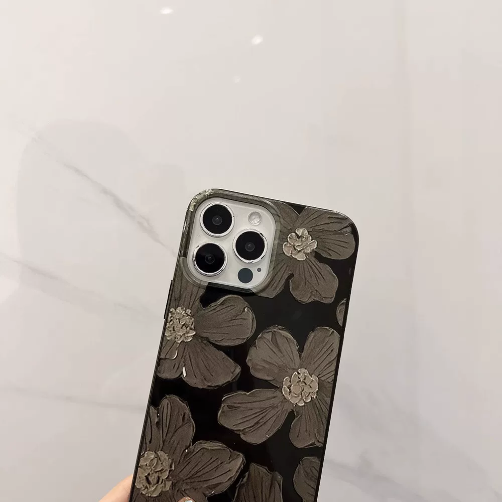 Apple, совместимый iPhone 15, чехол для телефона для мужчин и женщин, с цветами, iphone, 16promax