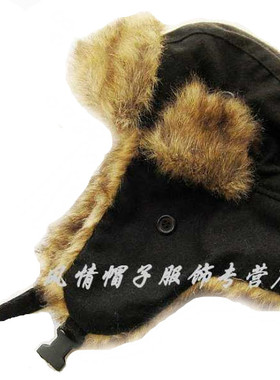 冬季女士温暖厚实护耳帽