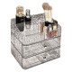 BSD acrylic transparent cosmetic storage rack