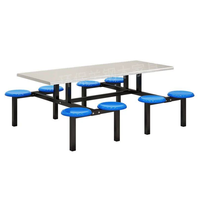 学校食堂4人不锈钢餐桌椅6人连体客制化8人防火板餐桌椅组合,淘宝优惠券,粉丝福利购,淘宝优惠卷