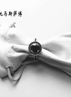 时尚精致925银锆石戒指气质百搭