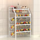 Kitchen storage rack multi-layer floor-standing storage rack
