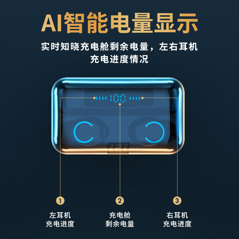 无线华为苹果iphone 7 oppo小米耳塞 亿歌影音蓝牙耳机