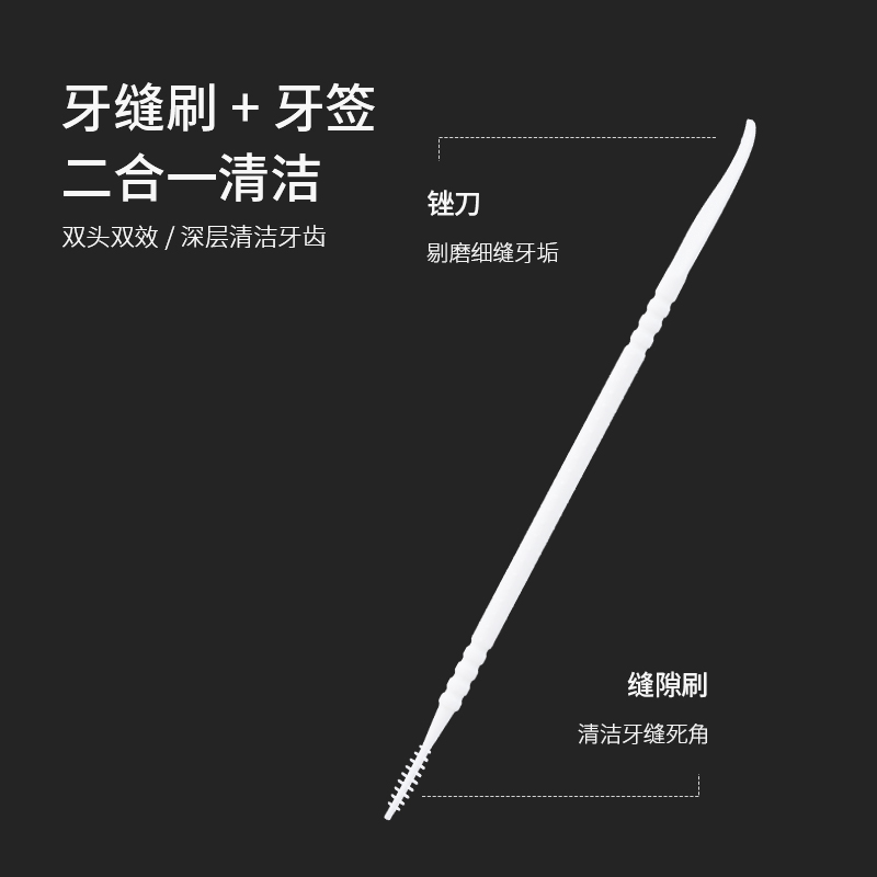 牙缝刷正畸专用齿间刷牙刷矫正牙线牙间隙刷缝隙刷牙齿口腔清洁刷 - 图0