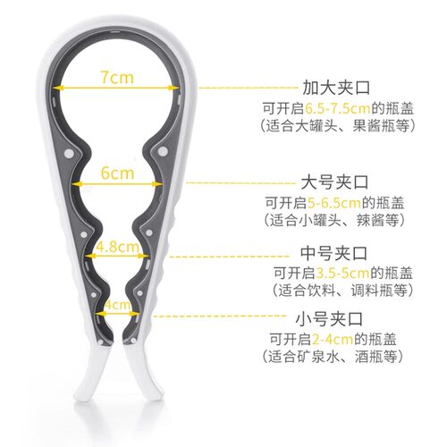 起罐头开罐器多功能拧盖万能开盖神器创意开瓶器启瓶器旋盖小宝 - 图1
