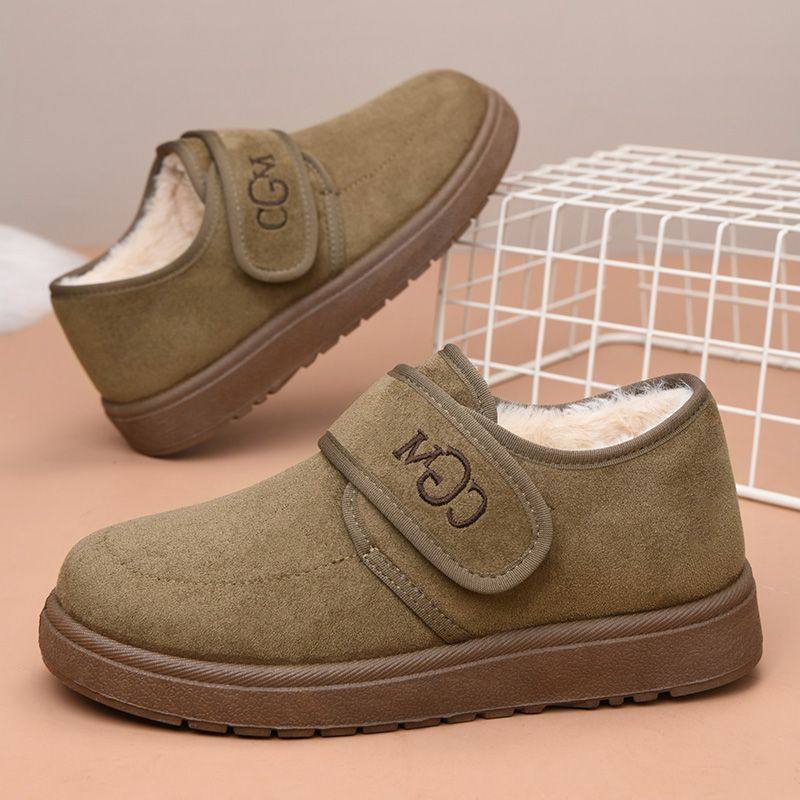 2025新款秋冬女鞋子厚底勃肯雪地靴女加绒毛毛乐福鞋外穿保暖棉鞋,淘宝优惠券,粉丝福利购,淘宝优惠卷