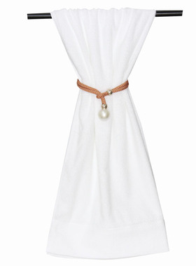 样板房方巾绑带毛巾浴巾扣民宿清洁用具展厅化妆室淋浴房把手饰套