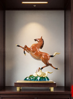 办公室马到成功装饰摆件